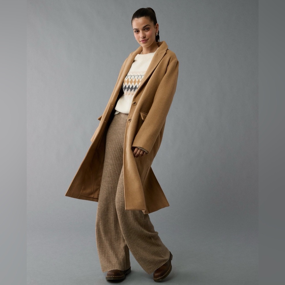 AE Tan Long Coat
